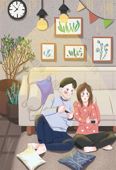 谈恋爱的图片