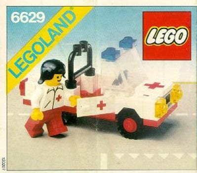 LEGO Ambulance 6629 Packaging | Brick Owl - LEGO Marché