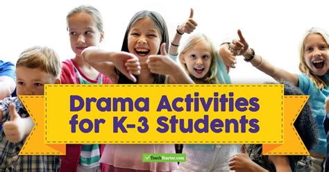Drama for Kids - Games and Activities for Years 4 - 7 | Teach Starter
