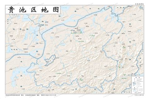 6张地形图，快速了解安徽省池州各市辖区县__财经头条