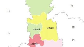 泰州市行政区划地图：泰州市下辖3个区、3个县级市分别是哪些？