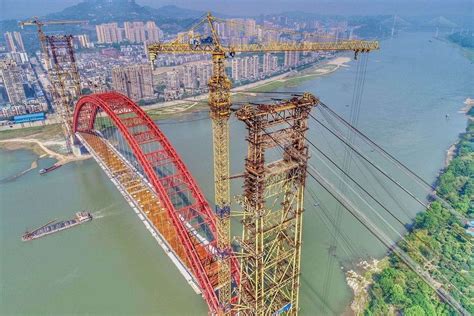 两个月后桥面合龙 壮丽的石首长江大桥最新美图曝光-新闻中心-荆州新闻网
