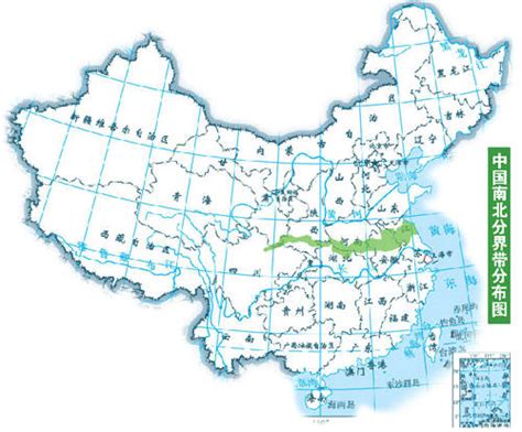 秦岭地图图片