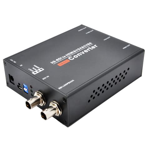 SDI转VGA转换器-3G-SDI高清信号输入 转换HDMI/VGA/AV/CVBS/立体声输出-智慧城市网