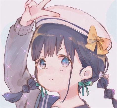 绿茶头像甜美女生动漫