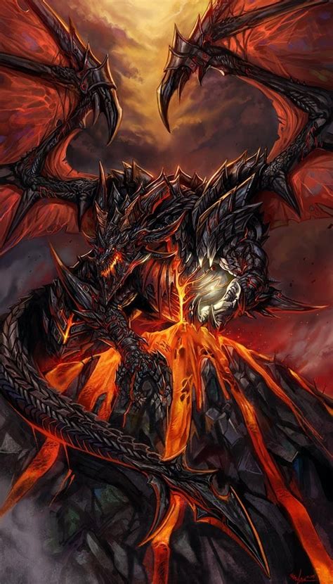 Dark Dragon Fire《进击的黑龙王》|插画|概念设定|小毅哥哥Owen - 原创作品 - 站酷 (ZCOOL)