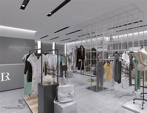 女装服装专卖店3d模型下载-【集简空间】「每日更新」