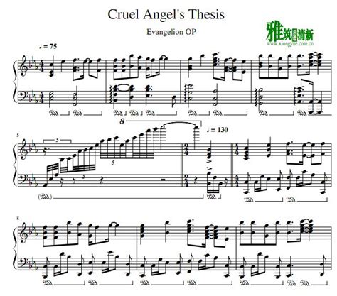 残酷天使的行动纲领钢琴谱-高桥洋子-残酷な天使のテーゼ-看乐谱网