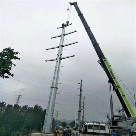 华强钢杆】电力钢管杆 高压输电钢杆 转角输电钢管塔 电力钢杆】价格_批发_厂家_参数_图片_其他配电输电设备 - 搜好货网