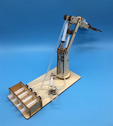 SNAM5300 拼装铝合金四自由机械手臂 DIY机器人 arduino 套件 - 小钉锤创客