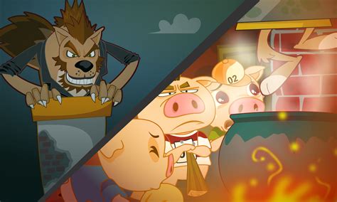 【绘本】——三只小猪|插画|商业插画|雪娃娃童画 - 原创作品 - 站酷 (ZCOOL)