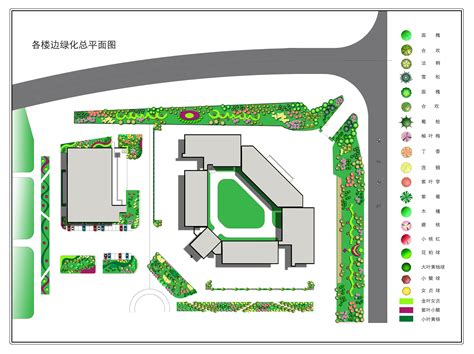 工厂绿化景观设计案例效果图 - 产业园景观 - 第4页 - 装饰设计景观设计设计作品案例
