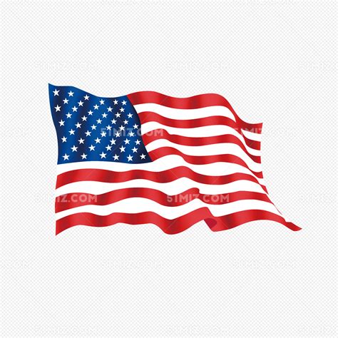 手绘美国国旗元素素材下载-正版素材400220477-摄图网