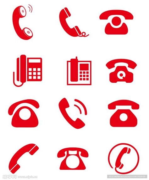 矢量电话标志设计图__广告设计_广告设计_设计图库_昵图网nipic.com