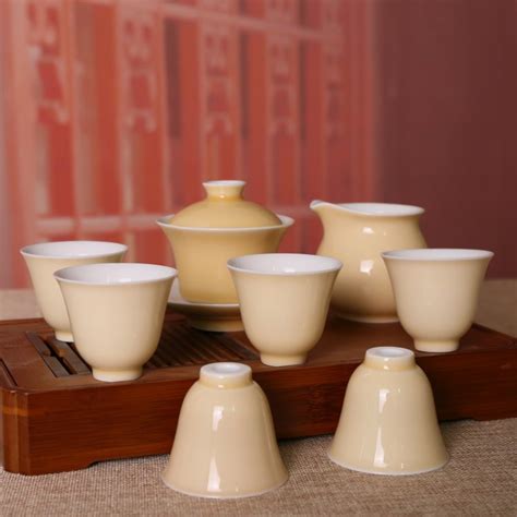 景德镇陶瓷颜色釉茶具套装 功夫茶具 礼品茶艺茶具套装-阿里巴巴