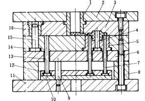 塑料模具设计教程_6-1压缩模结构组成及分类_机械设计_玩机械_我要玩起