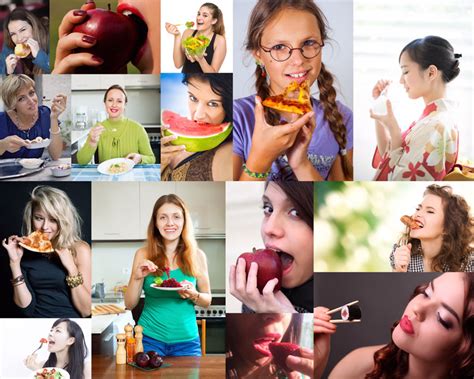 吃东西的欧美女人摄影高清图片 - 爱图网设计图片素材下载