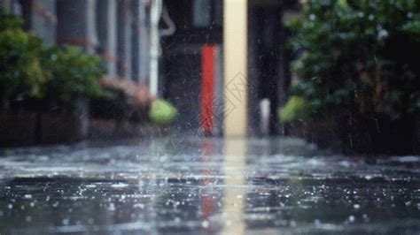 雨天GIF动图图片-正版gif素材401080301-摄图网