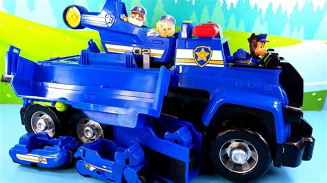 玩具种草：汪汪队阿奇的超级大警车，五合一超强警车联盟_腾讯视频