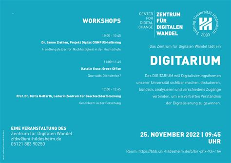 Universität Hildesheim | Artikel | DIGITARIUM - Workshop II: Quo vadis Dienstreise?