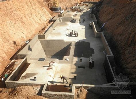 大型深基坑坑中坑基础底板二次浇筑施工工法-基坑与边坡-筑龙岩土工程论坛