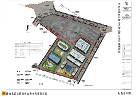 江西省国防科技工业重点项目基地军工文体活动中心规划、建筑设计方案 - 南昌市自然资源和规划局