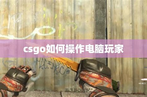 csgo如何操作电脑玩家 - CS2知识库 - CSGO攻略基地