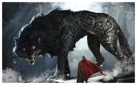 漫威中的五大巨兽，巨狼芬里尔能单挑浩克，最后一只堪比哥斯拉！