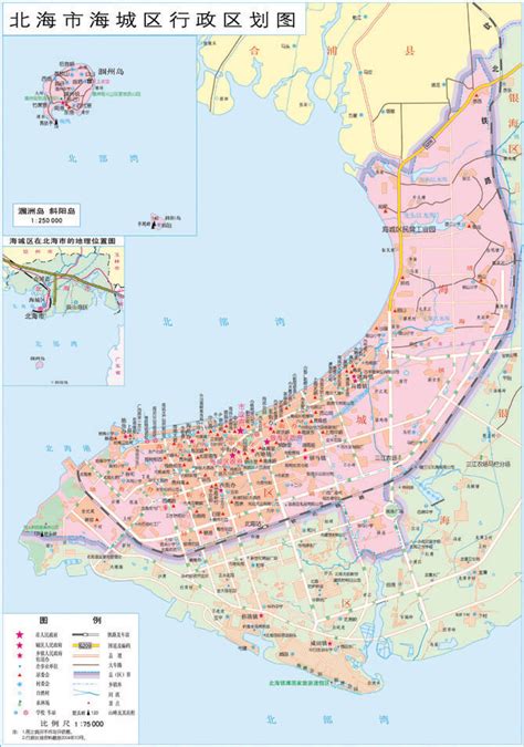 北海市地名_广西壮族自治区北海市行政区划 - 超赞地名网