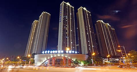 云南 宣威美奂酒店建筑照明设计|星级酒店|案例展示|萤火虫（昆明）照明设计有限公司