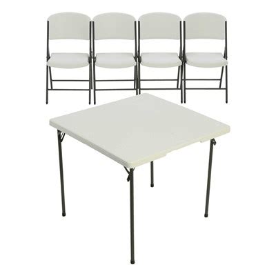 1960s Vintage Stakmore Mid-Century Modern Folding Card Table Set with ...