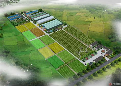 五彩田源生态农业产业园规划设计 - 专业景观绿化规划设计