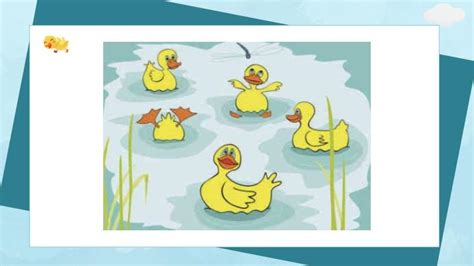 小学1-2年级看图写话《小鸭子学游泳》课件-教习网|课件下载