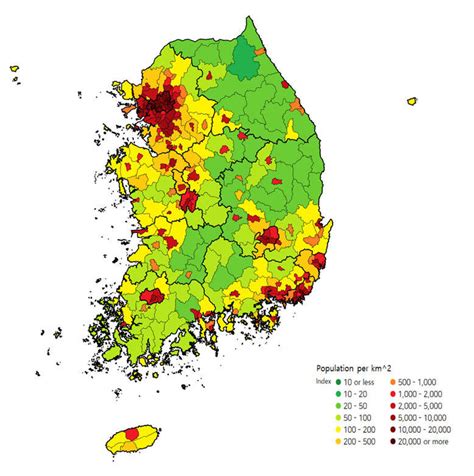 韩国有多少人口_韩国的基本情况 - 工作号