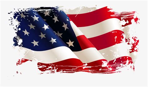 喷溅质感的美国国旗图片素材免费下载 - 觅知网