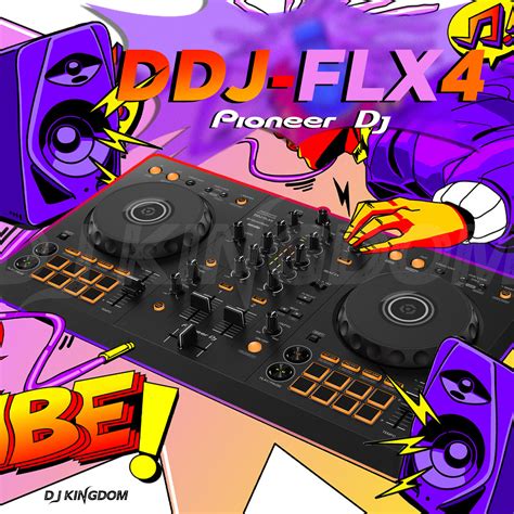 Pioneer先锋 DDJ-FLX4 DJ控制器入门打碟机 含正版软件教程送礼包-淘宝网