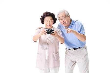 老年夫妇旅游拍照高清图片下载-正版图片501408142-摄图网