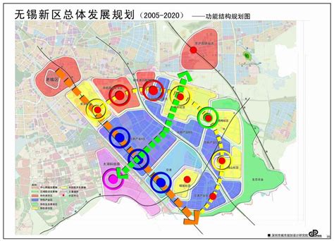 无锡新区总体发展规划图2005－2020-中邦城市花园业主论坛- 无锡房天下