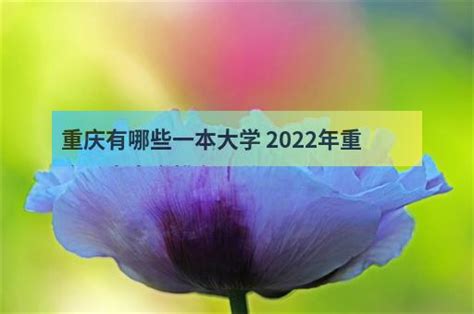 重庆一本大学排名,2023年重庆一本大学排名及录取分数线排名