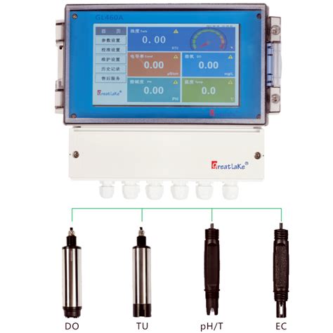 五参数水质自动监测仪GL460B-COD/氨氮/总磷/总氮检测仪,BOD检测仪,多参数水质分析仪