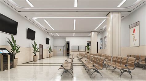 现代医院表现 - 效果图交流区-建E室内设计网