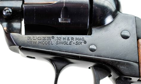 RUGER NEW MODEL SINGLE SIX 32 H&R MAGNUM (Auction ID: 5213352, End Time ...