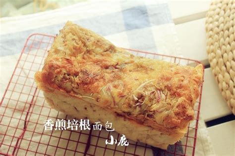 【香煎培根面包的做法步骤图，怎么做好吃】鹿屿食纪_下厨房