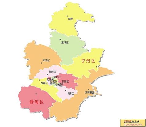 天津市区域划分图详细,天津市六区区域划分图,天津市区域划分图_大山谷图库
