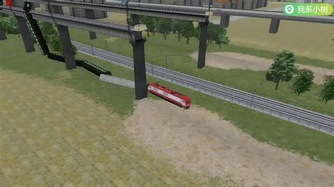 模拟火车：绿皮车脱轨事故 片段一