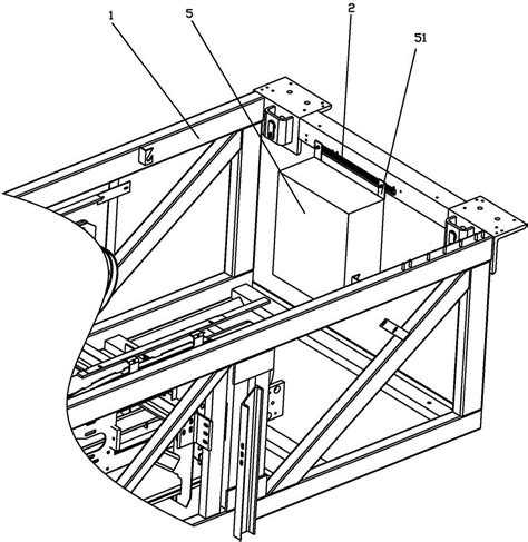 一种手扶电梯控制柜的安装结构的制作方法_3