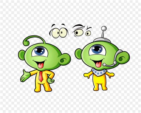 卡通外星人:alien:|插画|儿童插画|ziyi910127 - 原创作品 - 站酷 (ZCOOL)