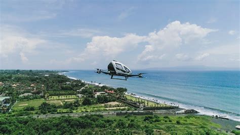 扩充飞行版图，亿航 216 自动驾驶飞行器在印尼巴厘岛完成首飞__财经头条