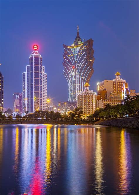 世界四大赌城之一的澳门夜景，太美啦！