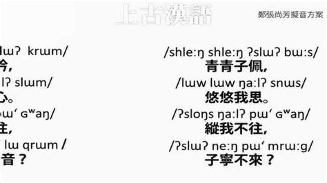 用古汉语发音朗读《诗经》，你还敢穿越回古代吗？